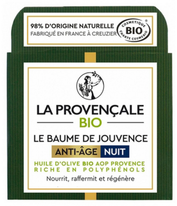 La Provençale Bio Le Baume de Jouvence Nuit Anti-Âge Bio 50 ml