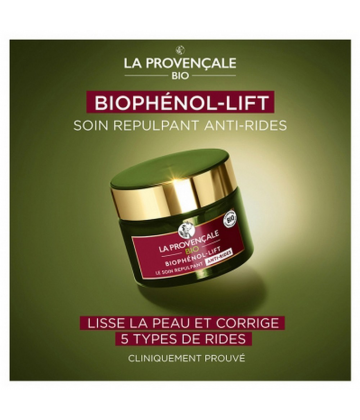 La Provençale Bio Biophénol-Lift Le Soin Repulpant Anti-Rides Bio 50 ml - image 4