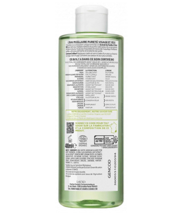 La Provençale Bio l'Eau Micellaire Pureté Bio 400 ml