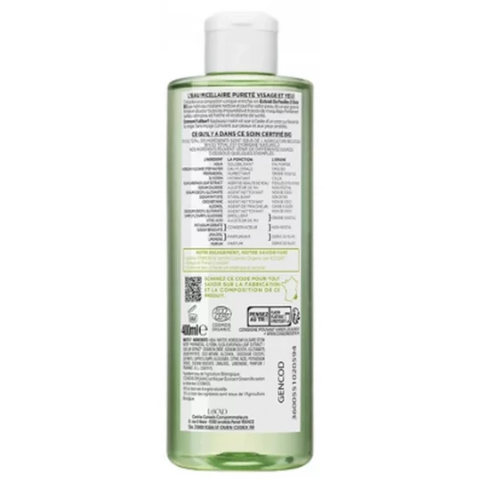 La Provençale Bio l'Eau Micellaire Pureté Bio 400 ml - image 4