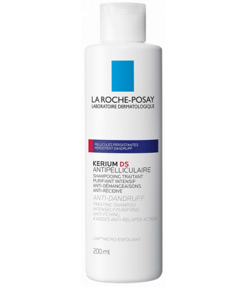 La Roche-Posay Kerium DS Shampoing Traitant Antipelliculaire Purifiant Intensif 200 ml