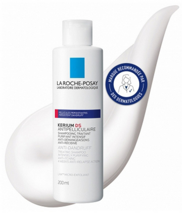 La Roche-Posay Kerium DS Shampoing Traitant Antipelliculaire Purifiant Intensif 200 ml