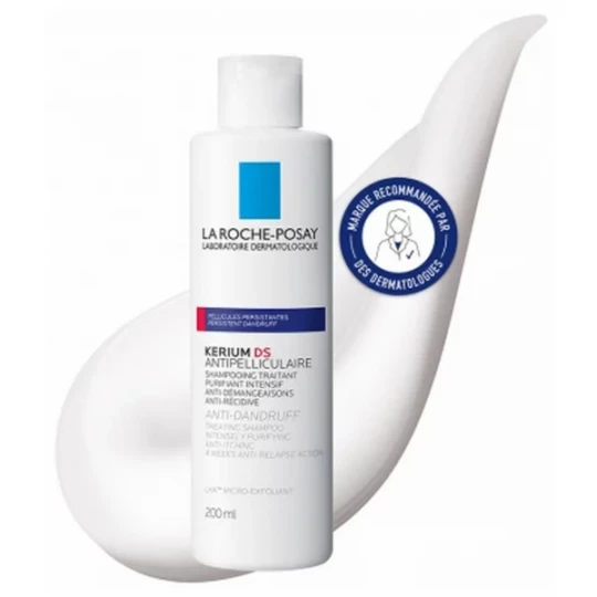 La Roche-Posay Kerium DS Shampoing Traitant Antipelliculaire Purifiant Intensif 200 ml - image 5