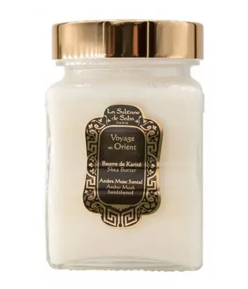 La Sultane de Saba Beurre de Karité Ambre Musc Santal 300 ml