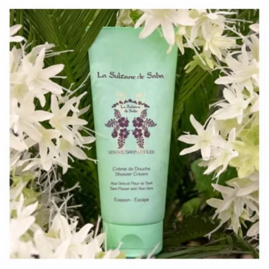 La Sultane de Saba Crème de Douche Fleur de Tiaré Aloé Vera 200 ml - image 2
