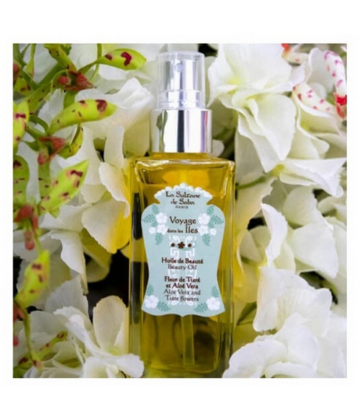 La Sultane de Saba Huile de Beauté Corps Fleur de Tiaré Aloé Vera 200 ml