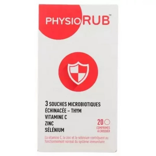 Laboratoire ImmuBio Physiorub Comprimés x 20