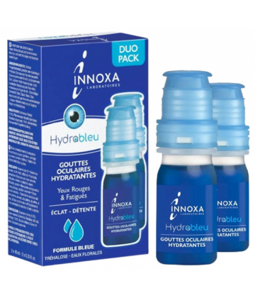 Laboratoire Innoxa Hydrableu Gouttes Oculaires Hydratantes 2 x 10 ml