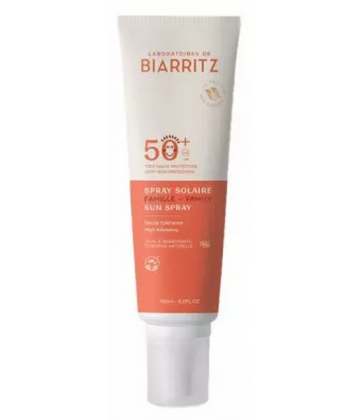 Laboratoires de Biarritz Spray Solaire Visage et Corps SPF50+ Bio 150 ml