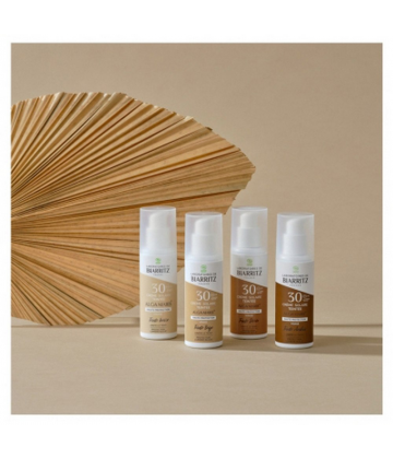 Laboratoires de Biarritz Alga Maris Crème Solaire Teintée Visage SPF30 Bio Teinte : Beige 50 ml