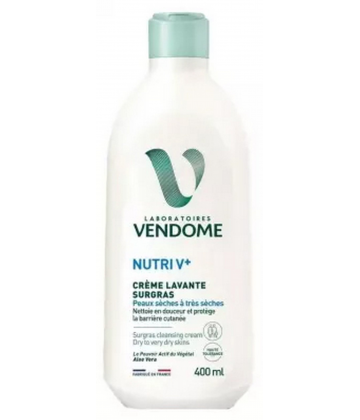 Laboratoires Vendôme Nutri V+ Crème Lavante Surgras 400 ml