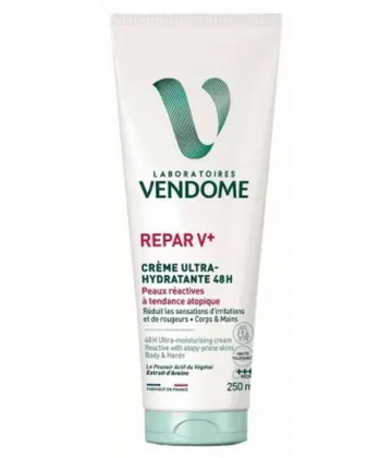 Laboratoires Vendôme Repar V+ Crème Ultra-Hydratante 48h 250 ml