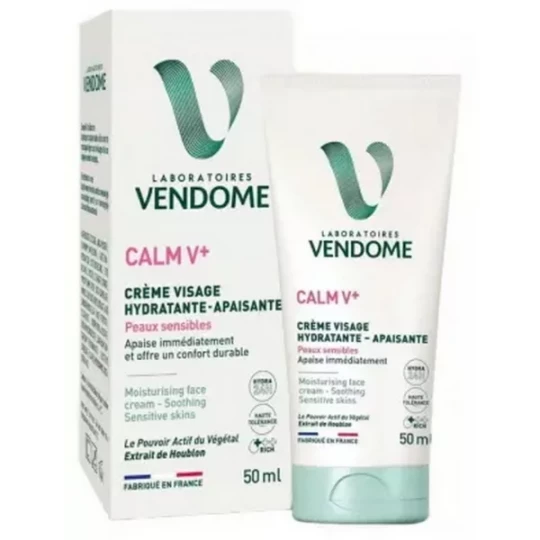 Laboratoires Vendôme Calm V+ Crème Visage Hydratante Apaisante 50 ml