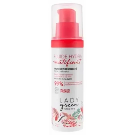 Lady Green Fluide Hydra Matifiant 40 ml