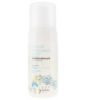 Lady Green Mousse Nettoyante Éclat 100 ml