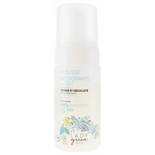 Lady Green Mousse Nettoyante Éclat 100 ml