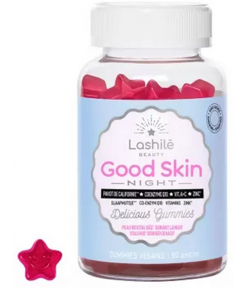 Lashilé Beauty Good Skin Night Gummies x 60