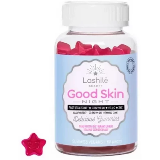 Lashilé Beauty Good Skin Night Gummies x 60 - image 1