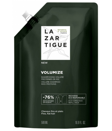 Lazartigue Volumize Shampoing Volume Éco-Recharge 500 ml