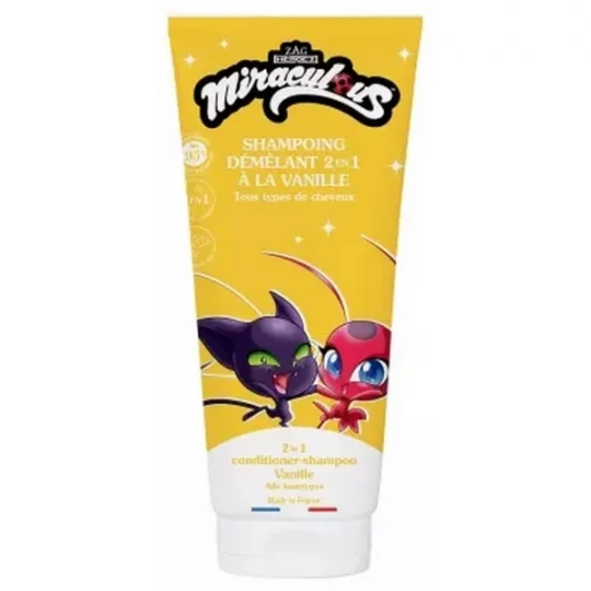 Le Comptoir du Bain Miraculous Shampoing Démêlant 2 en 1 Vanille 200 ml