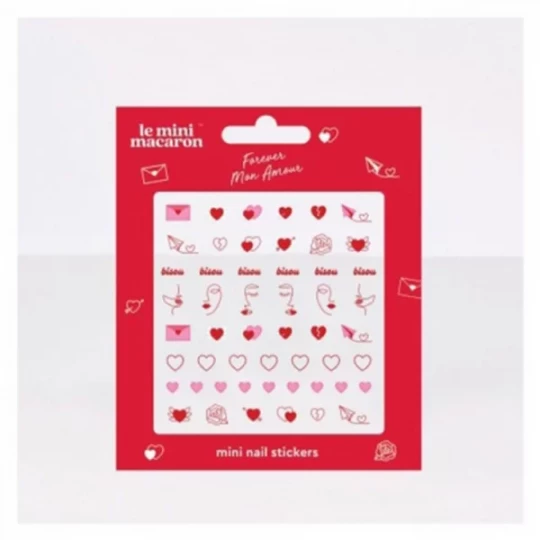 Le Mini Macaron Stickers Ongles Forever Mon Amour - image 2