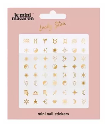 Le Mini Macaron Stickers Ongles Signes du Zodiac