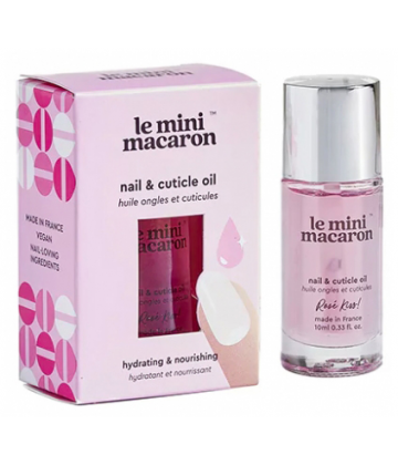 Le Mini Macaron Huile Ongles & Cuticules Rosé Kiss 10 ml