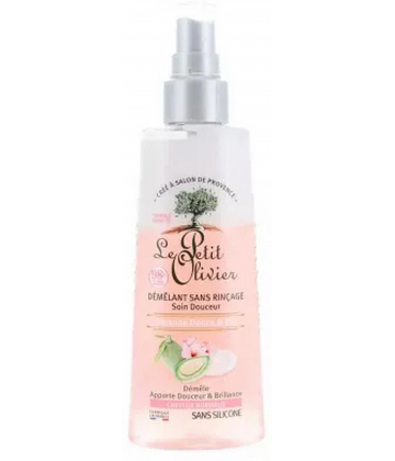 Le Petit Olivier Démêlant Sans Rinçage Soin Douceur Amande Douce & Riz 150 ml