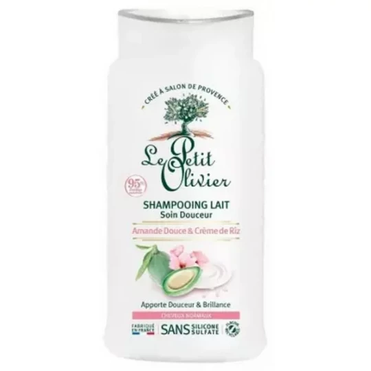 Le Petit Olivier Shampoing Lait Amande Douce et Crème de Riz 250 ml