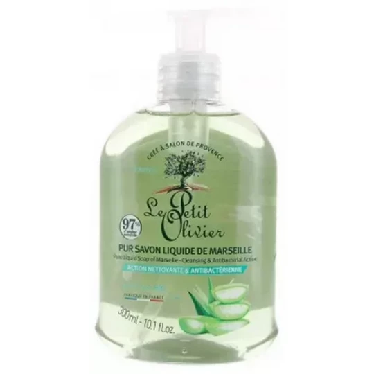 Le Petit Olivier Pur Savon Liquide de Marseille Aloe Vera 300 ml