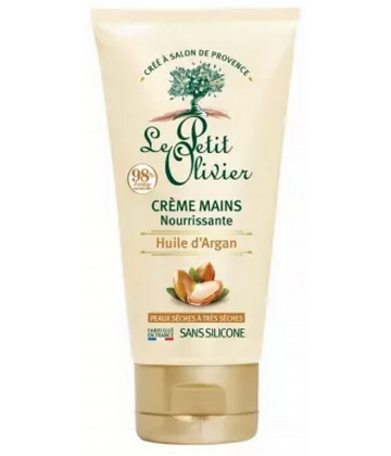 Le Petit Olivier Creme Mains Nourrissante à l'Huile d'Argan 75 ml