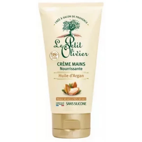 Le Petit Olivier Creme Mains Nourrissante à l'Huile d'Argan 75 ml
