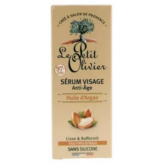 Le Petit Olivier Sérum Visage Anti-Âge Huile d'Argan 30 ml
