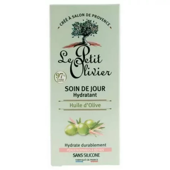 Le Petit Olivier Soin de Jour Hydratant Huile d'Olive 50 ml