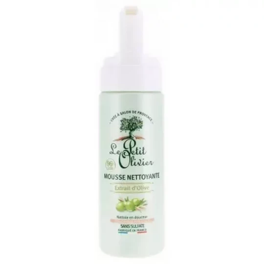 Le Petit Olivier Mousse Nettoyante Extrait d'Olive 150 ml
