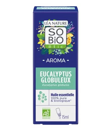 Léa Nature SO Bio étic Aroma Huile Essentielle Eucalyptus Globuleux Bio 15 ml