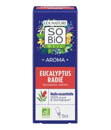Léa Nature SO Bio étic Aroma Huile Essentielle Eucalyptus Radié Bio 15 ml