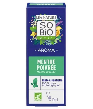 Léa Nature SO Bio étic Aroma Huile Essentielle Menthe Poivrée Bio 10 ml