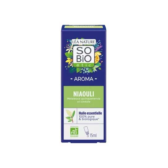 Léa Nature SO Bio étic Aroma Huile Essentielle Niaouli Bio 15 ml