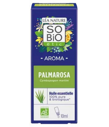 Léa Nature SO Bio étic Aroma Huile Essentielle Palmarosa Bio 10 ml