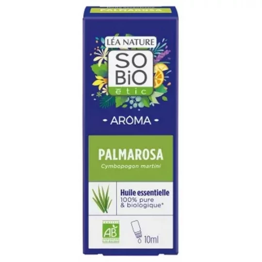 Léa Nature SO Bio étic Aroma Huile Essentielle Palmarosa Bio 10 ml - image 2
