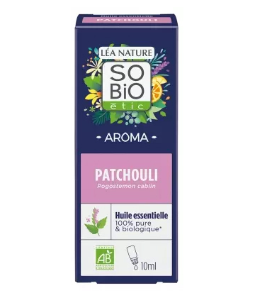 Léa Nature SO Bio étic Aroma Huile Essentielle Patchouli Bio 10 ml