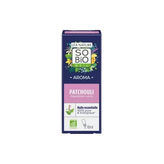 Léa Nature SO Bio étic Aroma Huile Essentielle Patchouli Bio 10 ml