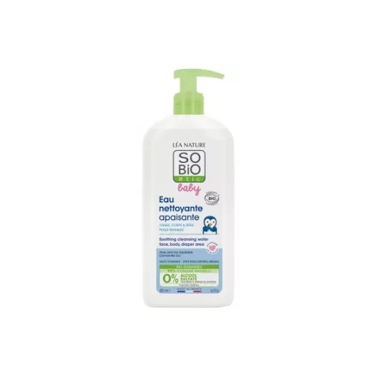 Léa Nature SO BIO étic Baby Eau Nettoyante Apaisante Bio 500 ml