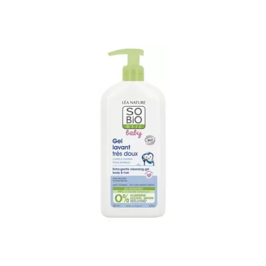 Léa Nature SO BIO étic Baby Gel Lavant Tres Doux Bio 500 ml