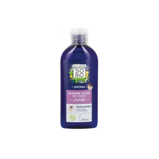 Léa Nature SO BIO étic Aroma Shampoing Apaisant des Écoliers Lavande Bio 200 ml