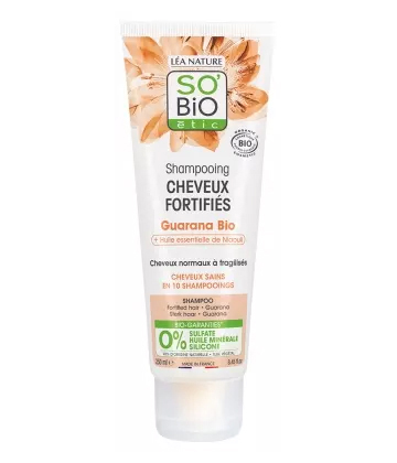 Léa Nature SO BIO étic Shampoing Cheveux Fortifiés Bio 250 ml