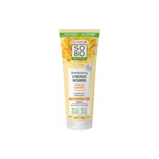 Léa Nature SO BIO étic Shampoing Cheveux Nourris Karité Bio 250 ml