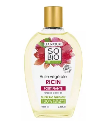 Léa Nature SO BIO Etic Huile Végétale de Ricin Bio 100 ml
