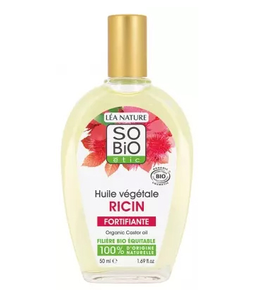 Léa Nature SO BIO Etic Huile Végétale de Ricin Bio 50 ml
